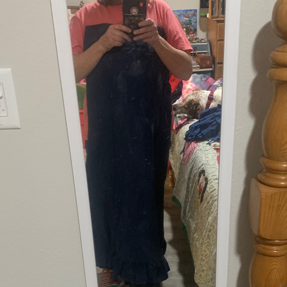 Elegant Navy Blue Women's dress